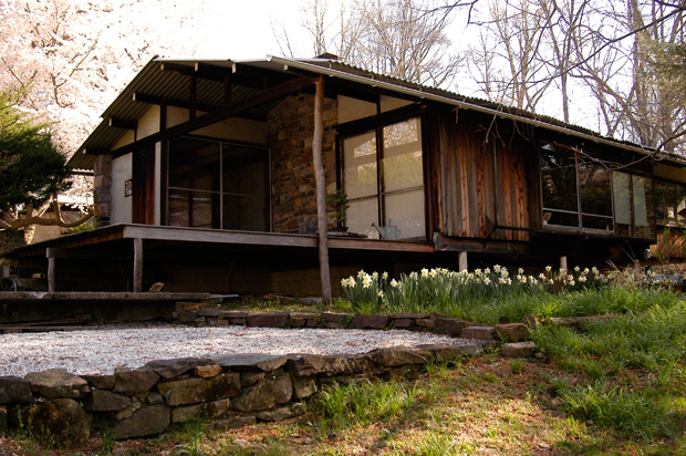 Nakashima Showroom Exterior in New Hope, Pennsylvania Nakashima Showroom Exterior in New Hope, Pennsylvania