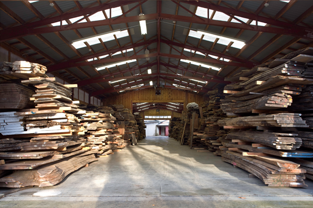 A Look at the Nakashima pole barn A Look at the Nakashima pole barn