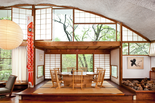 Inside the Nakashima Conoid Studio Inside the Nakashima Conoid Studio