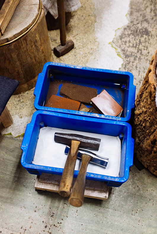 Sharpening Stones and Tools by Rieko Fujimoto