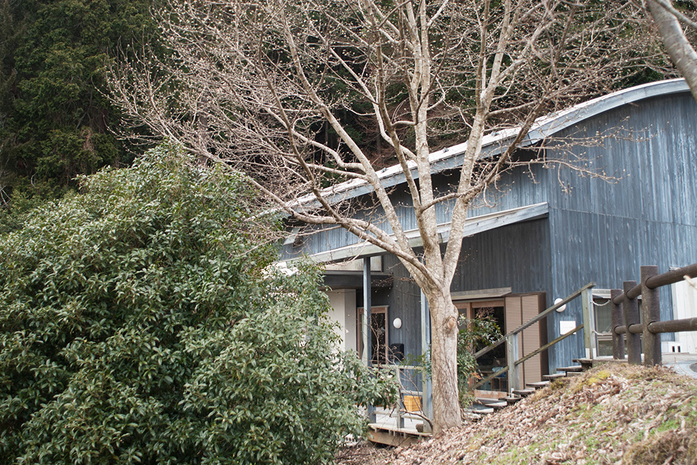 A view of the Inima workshop in the beautiful village of Kawakami-mura.