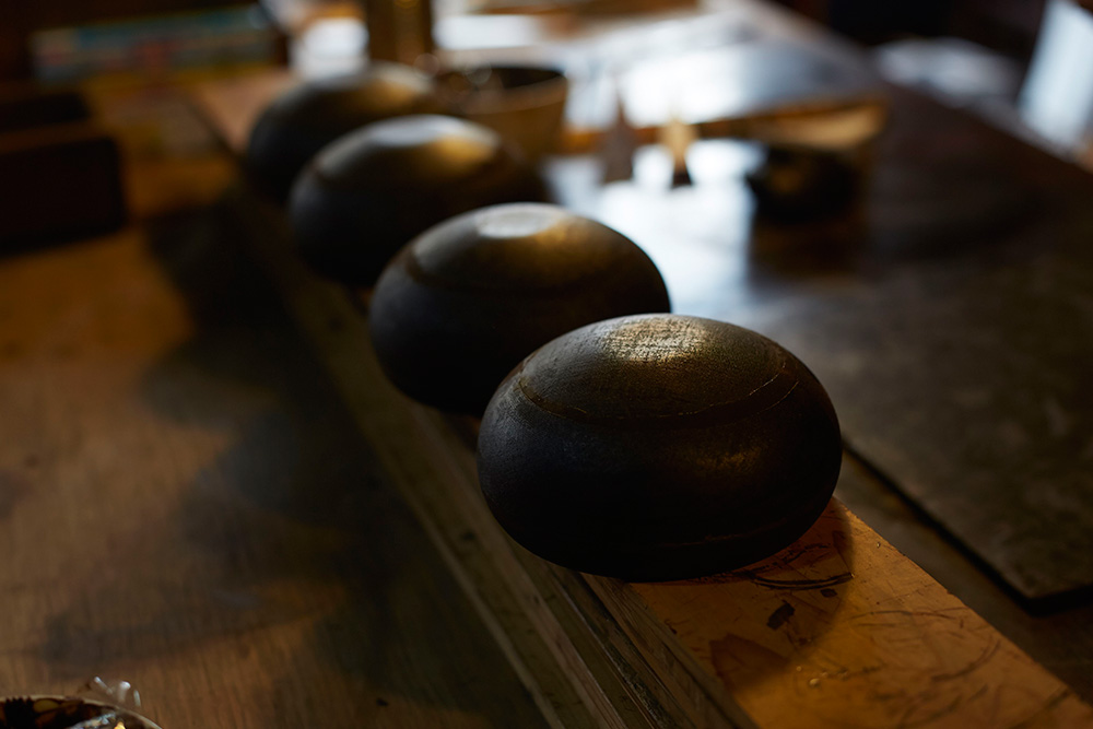 Oval Bowls by Akihiko Sugita, notice the textured surface on these vessels.