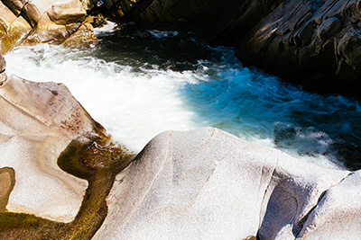 Wazuka River in Wazuka, Kyoto, Japan.